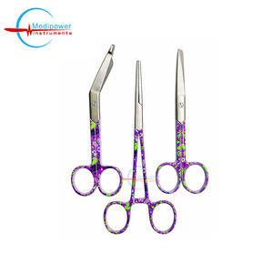 Kit de Instrumentos Médicos de Moda – Tijeras para Vendajes + Pinzas Hemostáticas de Acero Inoxidable OEM/ODM - Product Image 3