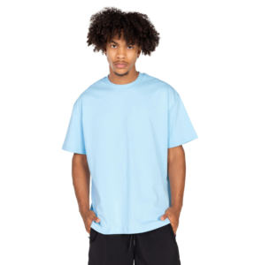 T-shirt Homme Oversize Épaules Tombantes 100% Coton Haute Qualité Manches Courtes Tendance Collection Été 2026 – Vente en Gros - Product Image 1