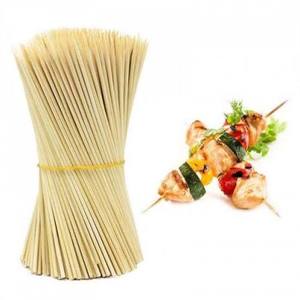 Brochettes en bambou réutilisables, multi-usages, à long manche, non toxiques, durables, design minimaliste, outil de cuisine écologique - Product Image 5