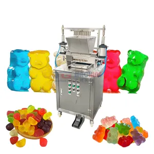 Semi automatic gummy candy making machine jelly equipment mini soft candy mixing machine