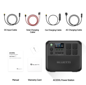 New Arrival 100% Authentic AC200L 2400W 2048Wh Portable Power Station <b>Solar</b> <b>Generator</b> - Product Image 1