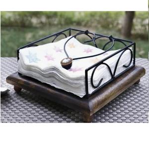 Nouveauté : porte-mouchoirs en bambou pour restaurant, bar, maison et comptoir de cuisine - Product Image 3