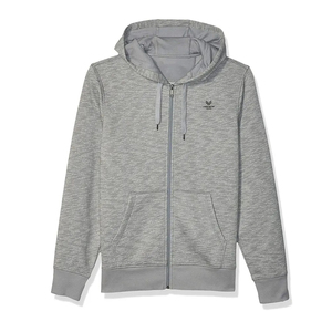 Sweat à capuche zippé respirant doublé polaire uni de haute qualité pour homme, en coton/polyester, faible MOQ, tendance - Product Image 1
