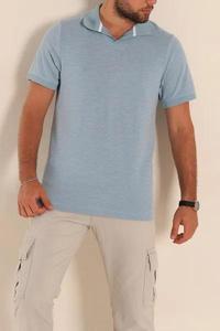 Polo Casual Elegante para Hombre, Manga Corta con Logotipo Personalizado – Estilo Urbano Elegante y Cómodo - Product Image 5