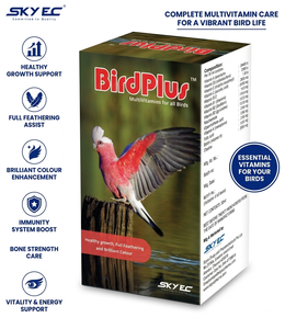 วิตามินรวมและอาหารเสริมสำหรับนกและสัตว์ปีก BirdPlus คุณภาพพรีเมียม ยอดขายอันดับหนึ่ง ขนาด 30 มล. สำหรับขาย - Product Image 2