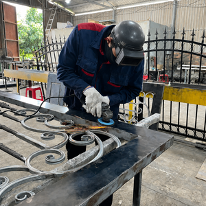 Discover bespoke ornamental wrought iron <b>gates</b> built to enhance home security while adding unmatched architectural elegance now! - Product Image 6