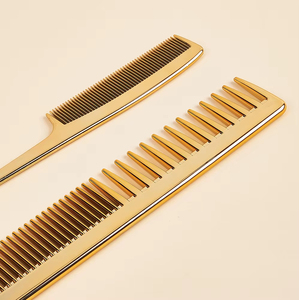 Peignes professionnels à queue en acier inoxydable de haute qualité pour salon de coiffure, outils de coiffage et de soin des cheveux à pointes, dernier design - Product Image 1