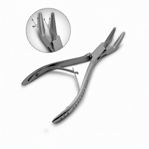 เครื่องมือตัดกระดูก Blumenthal Bone Rongeur ขนาด 5.5 นิ้ว ปลายงอ 45 องศา สำหรับศัลยกรรมกระดูกและทันตกรรม ทำจากสแตนเลส - Product Image 1