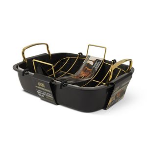 Lot de 2 rôtissoires avec grille, modèle noir D0100XF7MU7 - Product Image 5
