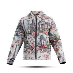 Chaqueta Bomber de Algodón Premium para Hombre |   Comodidad transpirable durante todo el día |   Relleno Aislante de Polialgodón |   Bordado Personalizado Listo para Usar - Product Image 1