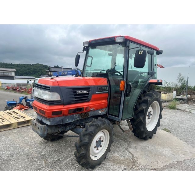 Miniature Tracteur Kubota L Series - Diapet Yonezawa - Échelle 1/25 - Boîte