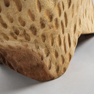 Natural Wood Accent Stool <b>Rustic</b> Side Table Handmade Solid Timber Furniture for Hotel Resort Villa - Product Image 5