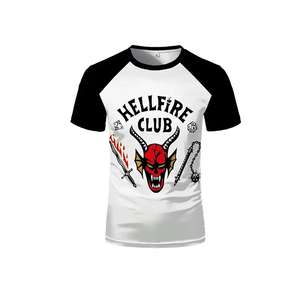 เสื้อยืดคอกลมผู้ชายผ้าฝ้ายพิมพ์ลายโลโก้ด้านหน้า เสื้อยืดแฟชั่นทันสมัย ผู้ผลิตเสื้อผ้า ขายส่งยอดนิยม - Product Image 1