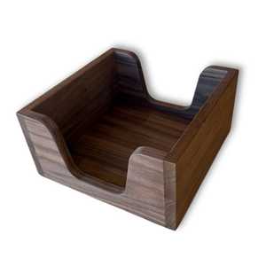 Porta Servilletas de Madera Rústico Hecho a Mano |   Organizador de Mesa Portátil para Mesa de Comedor, Decoración de Cafetería y Restaurante - Product Image 5