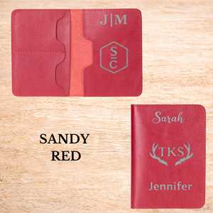 Porta Pasaportes Unisex de Cuero Genuino, Estilo Delgado, Ecológico, con Bloqueo RFID, Personalizable con Logotipo, PTH-0165 - Product Image 6