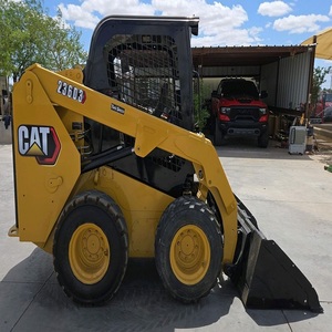 Well Maintain Best Performance Caterpillar Cat246d Skid Steer Wheel Loader Used High Quality 4 Wheels Cat226b Cat246d on Sale - Product Image 2