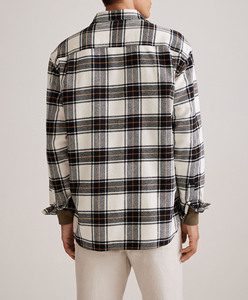 Camisa Casual de Satén Antiarrugas Personalizada de Alta Calidad, Camisa de Manga Larga con Botones, Corte Recto, Bordada, de Poliéster, para Hombre - Product Image 3