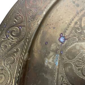 Plato Base de Acero Inoxidable, 100 Piezas, Ecológico, Moderno, Redondo, para Decoración de Bodas y Fiestas - Product Image 5