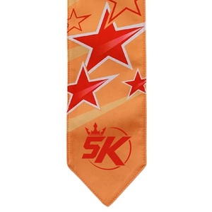 Etiquetas de la Liga de Rugby 5Kingz Sports, Diseño de Estrella Naranja, Equipo Promocional Duradero para Equipos - Product Image 5