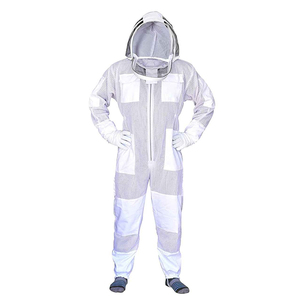 Combinaison d'apiculture à trois couches avec capuche, respirante en maille ventilée, veste et pantalon pour apiculteurs - Fabricant - Product Image 4