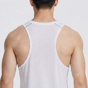 Fashionable Men's Sleeveless Tank Top For Men's Suitable For Gym Workout Home Exercise Fitness Wear Low Price Stringer Tank Top - Product Image 4