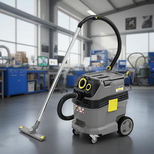 Aspirateur électrique sec et humide 30L professionnel industriel avec nettoyage automatique du filtre pour utilisation sur chantier - Product Image 3
