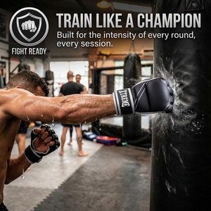 Gants de MMA en gros, réglables, avec sangle de poignet, pour arts martiaux, compétition, équipement de combat, vêtements de sport en cuir PU - Product Image 3