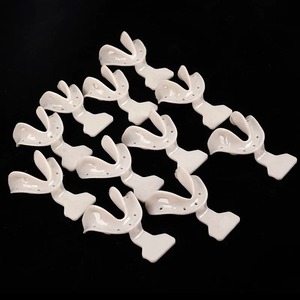 Porta-impresiones dentales para mandíbulas edéntulas, autoclavables, herramientas de laboratorio completas para dentistas - Product Image 6