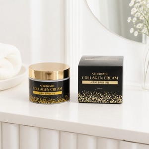 Crème pour le visage K Beauty, crème éclaircissante pour le visage, soin anti-âge du visage, crème raffermissante pour la peau, crème au collagène coréen, crème pour une peau éclatante - Product Image 3