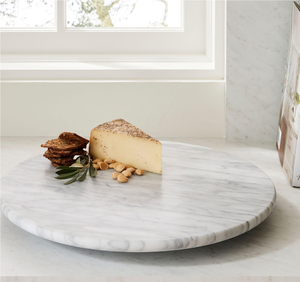 Eco-friendly Marble Modern Luxury Beverage Lazy Susan Multifunction <b>Rotating</b> Turntable Kitchen Use Dining <b>Rack</b> Handmade - Product Image 6