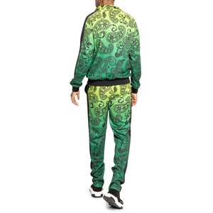 Ensembles d'entraînement extérieurs durables sublimés, survêtements doux brossés à l'intérieur, résistants au vent, fournisseur d'ensembles de sport en gros - Product Image 3