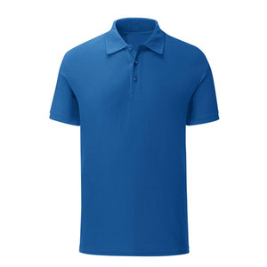 Tela de Punto de Lujo, 100% Algodón, Resistente a las Arrugas, de Manga Corta, Color Puro, para Camisas de Hombre - Product Image 5