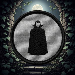 Parches bordados termoadhesivos con símbolo de murciélago, redondos, tácticos, gris y negro, apliques personalizados para coser, juego de insignias al por mayor, paquete Hero de 50 unidades - Product Image 6