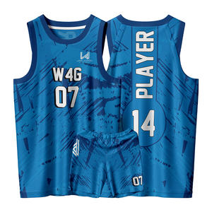 Uniformes de Baloncesto Personalizados para 4 Juegos, 100% Poliéster, Malla Transpirable, Absorbe la Humedad, Secado Rápido, Conjunto de Camisetas sin Mangas - Product Image 6