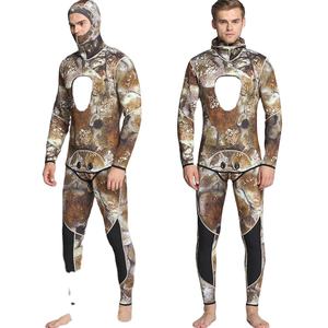 ชุดว่ายน้ำดำน้ำแบบเต็มตัวสำหรับผู้ชายและผู้หญิงนีโอพรีนขนาด4มม. กำหนดโลโก้เอง - Product Image 2