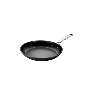 Nonstick Frying Pan Aluminum Body Stainless Steel Handle Round Minimalist Design <b>For</b> Gas And <b>Induction</b> Cooker - Product Image 3