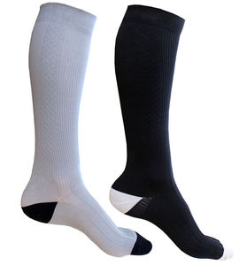 Chaussettes de compression pour l'équitation, hauteur genou, en matériau durable, avec logo personnalisé, antidérapantes et antibactériennes, chaussettes de sport - Product Image 1
