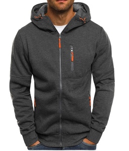 Sudadera de otoño e invierno para hombre, sudadera deportiva de ocio de Jacquard, cárdigan, chaqueta con capucha, Sudadera con capucha 2026 - Product Image 5