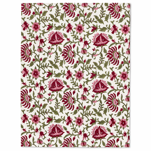 Feuilles de papier décoratives écologiques imprimées à la main en rouleau jetables pour l'artisanat, le scrapbooking, l'emballage cadeau et la papeterie faite main - Product Image 1