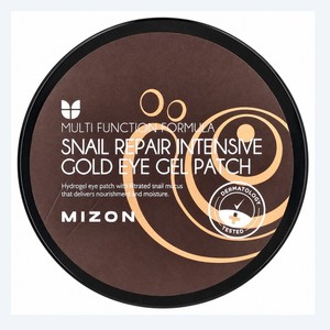 Parches para el contorno de ojos coreanos K-Beauty Mizon Snail Repair Intensive Gold EyegelPatch Hecho en Corea cuidado de la piel - Product Image 4