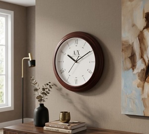 Wholesale Round <b>Wall</b> <b>Clock</b> Analog Timepiece Minimalist Design <b>Silent</b> Battery Powered Living Room Decor - Product Image 5