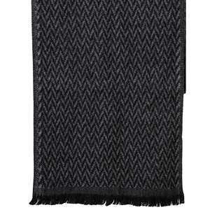 Écharpe longue en cachemire tricotée chaude pour homme, en coton brossé, avec franges, idéale pour le froid – Vente en gros usine - Product Image 6