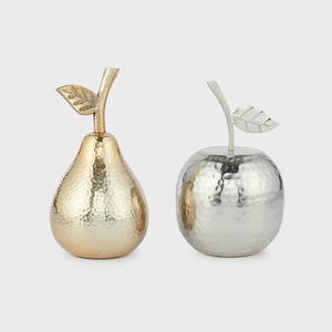 Venta al por Mayor de Juego de Frutas de Metal de Calidad Excepcional Hechas de Latón y Aluminio para Restaurantes, Resorts y Decoración del Hogar en Oferta - Product Image 1