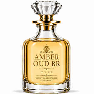 Huile de parfum concentrée Amber OUD BR 250 grammes de haute qualité, unisexe, sans alcool, parfum longue durée pour un usage quotidien - Product Image 1