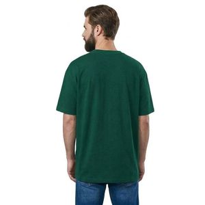 Camiseta Urbana de Moda para Hombre, Personalizada, 100% Algodón, Cuello Redondo, Manga Corta, Diseño Abstracto, Ropa Casual de Calle para Uso Diario - Product Image 2