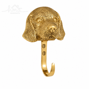Solid Brass Round Groove Wall Hook Brushed Gold Finish Decorative <b>Coat</b> Hook <b>Robe</b> Towel Holder Modern Home Hardware - Product Image 4