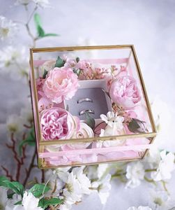 Customized Handmade Decorative Metal & Glass Storage Boxes With Metal Frame For Jewelry Organizers And Glass Jewelry Boxes - Product Image 3