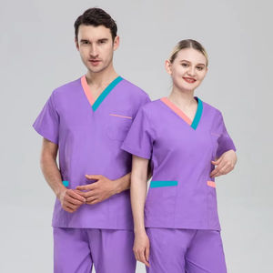 Uniformes Médicos Extra Resistentes para Hombre y Mujer, Transpirables, Antiarrugas, de Secado Rápido, Ecológicos y Reforzados, en Oferta - Product Image 4