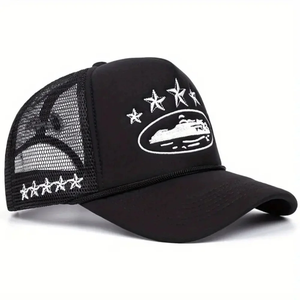 Nuevas Gorras de Béisbol Unisex Impermeables con Bordado a Mano, Estilo Hip Hop, Ajustables, Transpirables, con Protección Solar, Malla, Moda Urbana, Tipo Trucker - Product Image 4