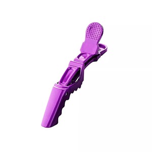 Pinces à cheveux professionnelles en métal pour extensions, pinces crocodiles antidérapantes pour coiffure en salon - Product Image 3